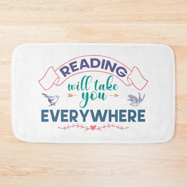 Item preview, Reading Will Take You Everywhere, pastel designed and sold by foramelie.