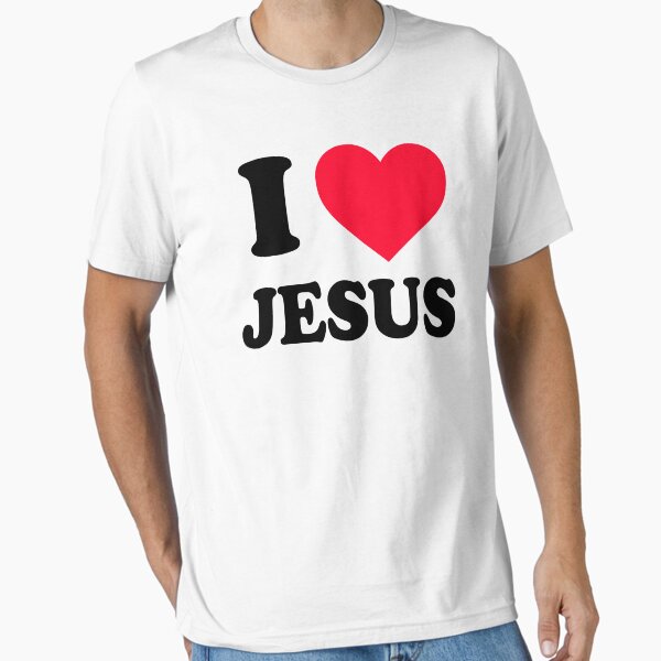 Vista previa del artículo con la obra «amo a Jesus», diseñado y vendido por freestyleINK.