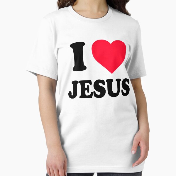 Item preview, I love Jesus designed and sold by freestyleINK.