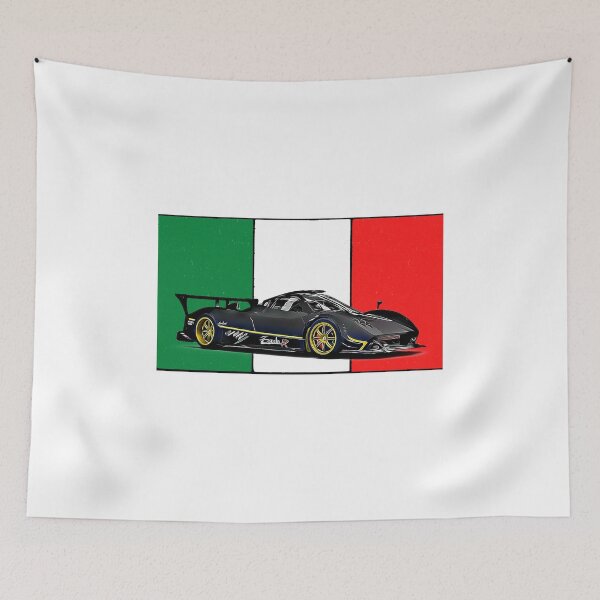 Item preview, Pagani Zonda R Italian Print designed and sold by Auto-Prints.