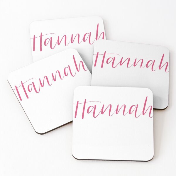 Item preview, Hannah designed and sold by Calligrapher66.