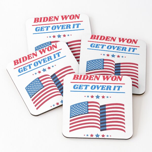 Item preview, Biden won, get over it designed and sold by Kaupasi.