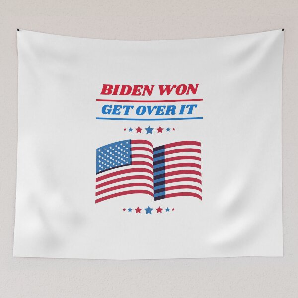 Item preview, Biden won, get over it designed and sold by Kaupasi.