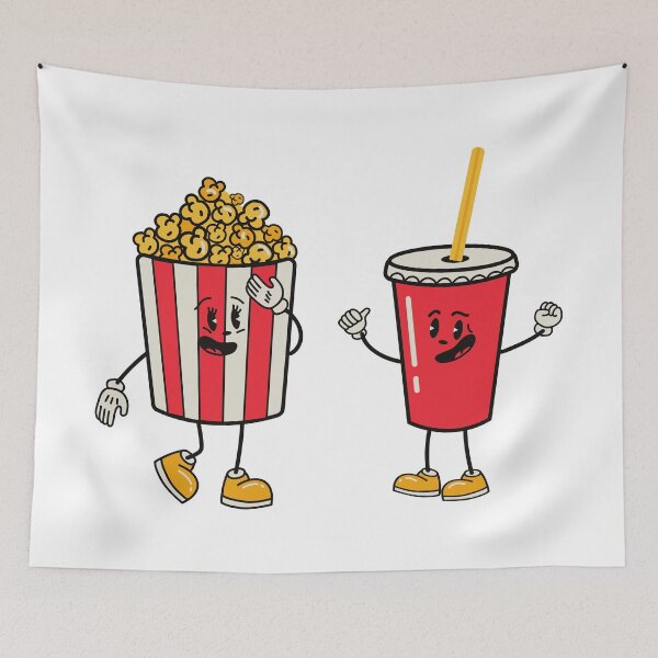 Item preview, Colorful Obamna Soda Popcorn Cute Pretty  designed and sold by cattiktoks1718.
