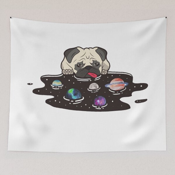 Item preview, Space Pug designed and sold by lfdbc.