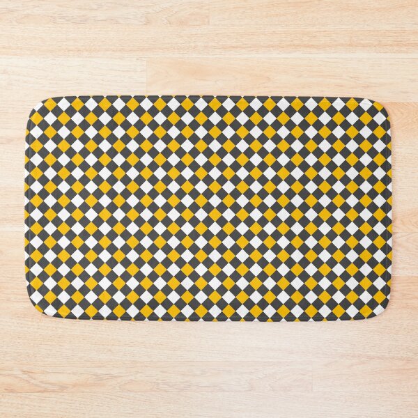 Artikelvorschau, CHECKERED PATTERN - GRAU, WEISS UND GELB entworfen und verkauft von Cr1sV.