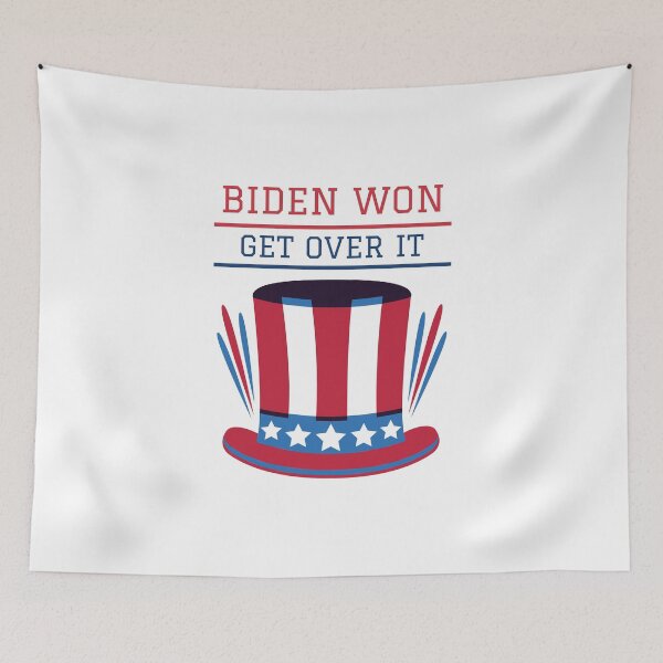 Item preview, Biden won, get over it designed and sold by Kaupasi.