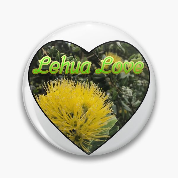 Item preview, Lehua Love Yellow designed and sold by ShareAloha.