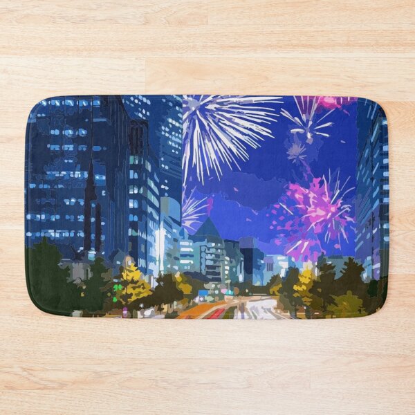 Item preview, Fireworks in town. designed and sold by Karine Dupras.