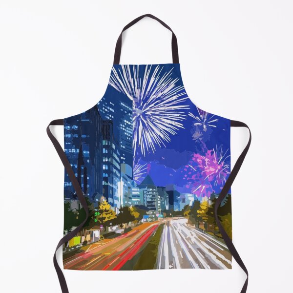 Item preview, Fireworks in town. designed and sold by Karine Dupras.