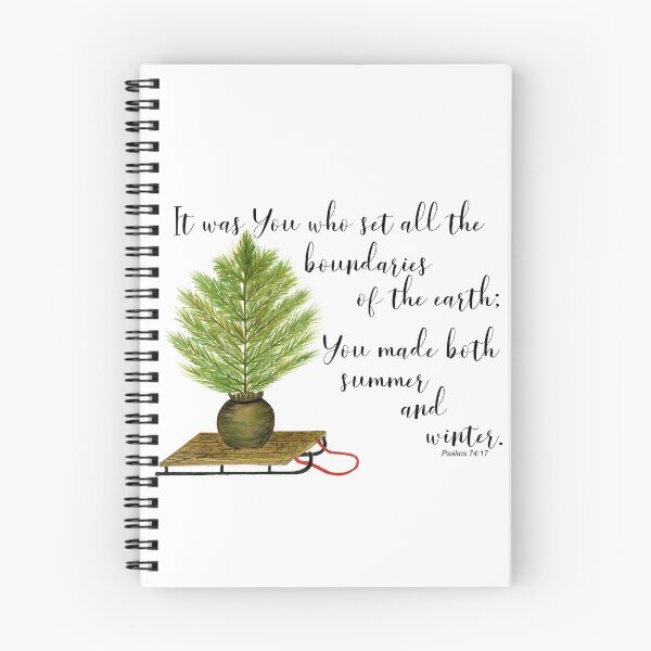 Item preview, Winter Sled and Pine with Scripture designed and sold by Jyn Branik.
