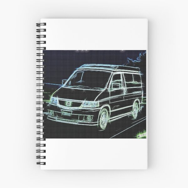 Item preview, Mazda Bongo Friendee Campervan Neon design designed and sold by INKIEFINGERS.