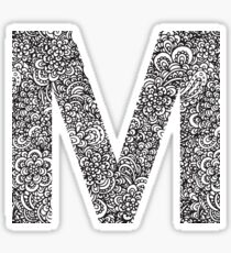 M Sticker