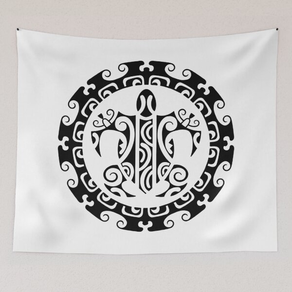 Item preview, Polynesian turtle  designed and sold by tattoocreater.