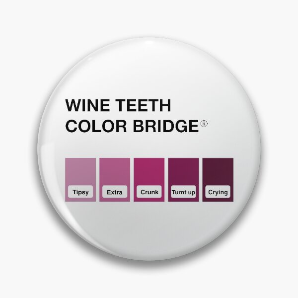 Artikelvorschau, Weinzahn Farbbrücke - Rotwein entworfen und verkauft von GringoNation.