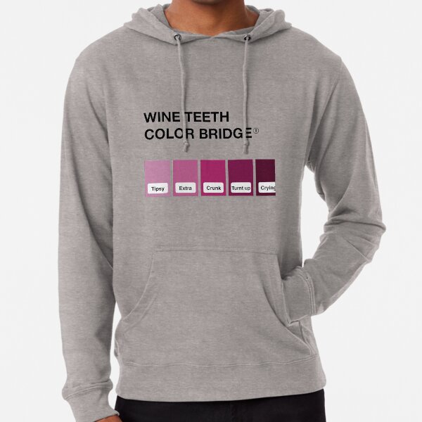 Wine store colour sweatshirt