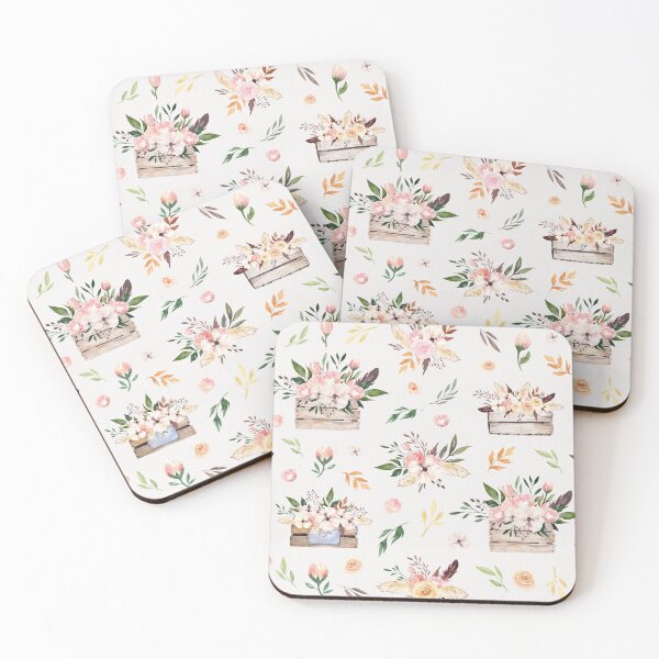 Item preview, Bohemian Flower Boxes designed and sold by CrossVersion.