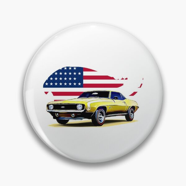 Item preview, Classic Camaro USA Print designed and sold by Auto-Prints.