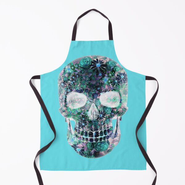 Item preview, Floral Psychedelic Colored Abstract  Skull designed and sold by BritzShop.