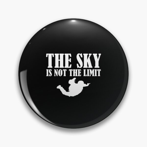 Artikelvorschau, Sky Limit Fallschirmspringen Fallschirmspringen entworfen und verkauft von Nessshirts.