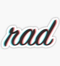 Rad 3D Sticker