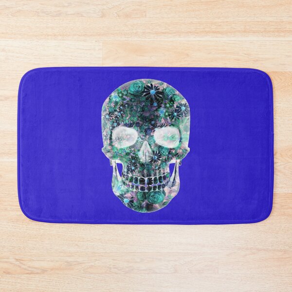 Item preview, Floral Psychedelic Colored Abstract  Skull designed and sold by BritzShop.