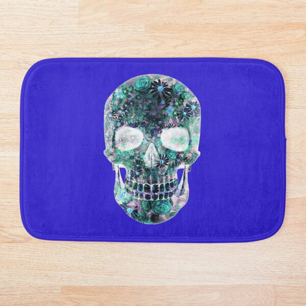 Item preview, Floral Psychedelic Colored Abstract  Skull designed and sold by BritzShop.
