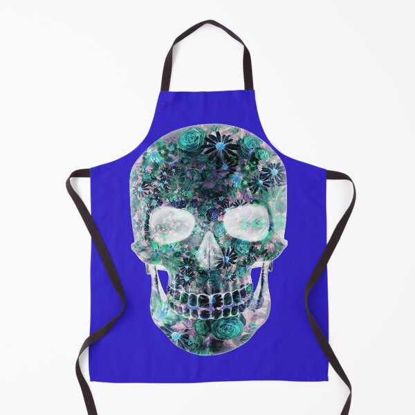Item preview, Floral Psychedelic Colored Abstract  Skull designed and sold by BritzShop.