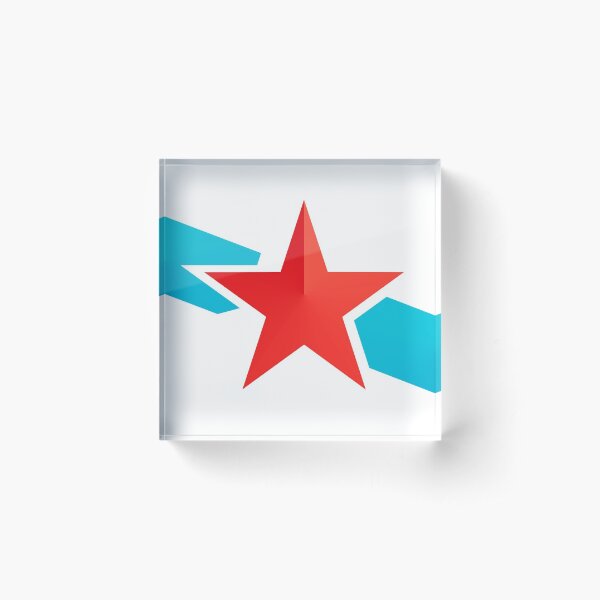 Bandeira Nacionalista Estreleira Galiza Bloque acrílico