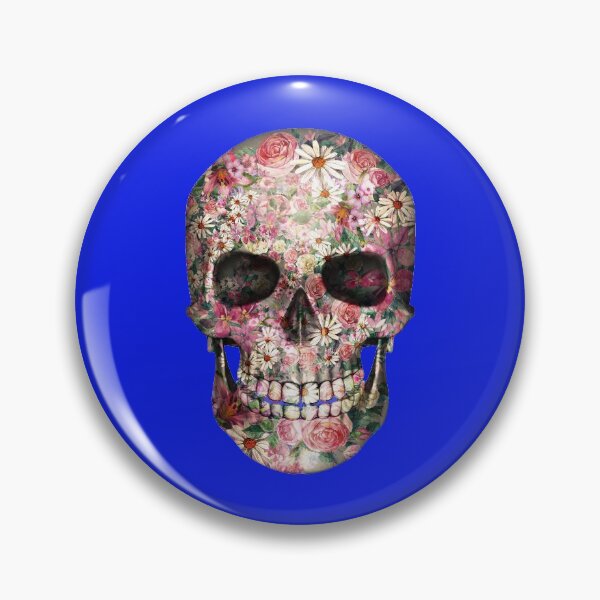 Item preview, Floral Psychedelic Colored Abstract  Skull designed and sold by BritzShop.