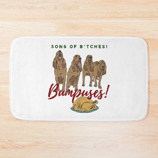 Item preview, Christmas Story Bumpuses Bloodhounds designed and sold by adrienne75.