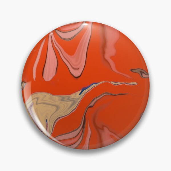 Item preview, Bright vibrant floral effect marbled abstract designed and sold by Diane Hunter Art.