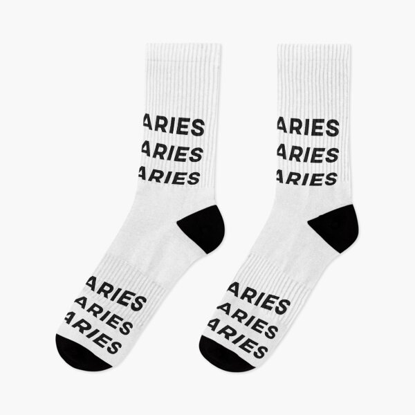 Item preview, Aries Aries Aries Black Zodiac Sign Text designed and sold by Cefani Musk.