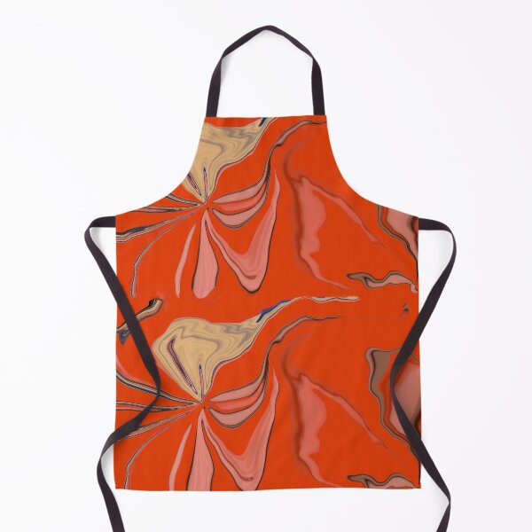 Item preview, Bright vibrant floral effect marbled abstract designed and sold by Diane Hunter Art.
