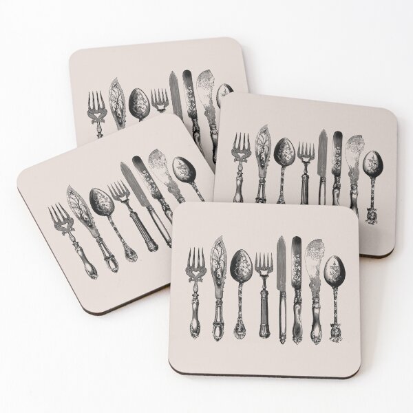 Item preview, Vintage spoons, forks and knives designed and sold by Pavnud.