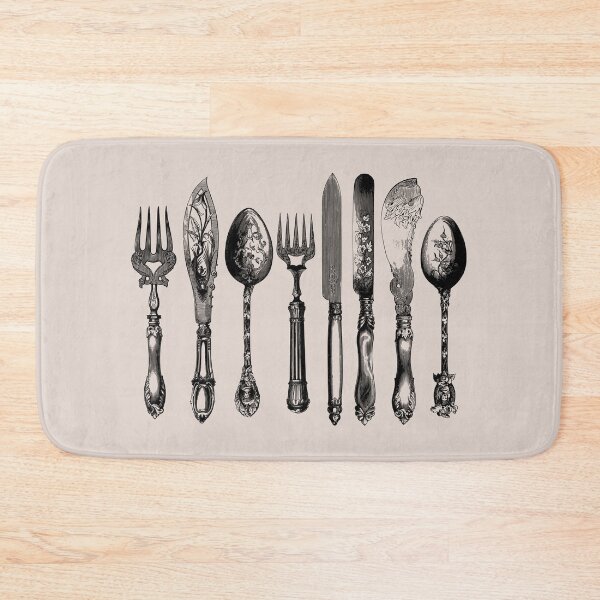 Item preview, Vintage spoons, forks and knives designed and sold by Pavnud.