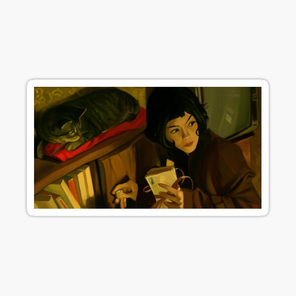 Amélie Poulain and the Letters Sticker