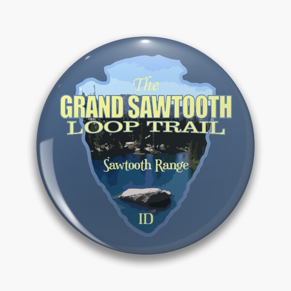 Item preview, Grand Sawtooth Loop (arrowhead) designed and sold by curranmorgan.