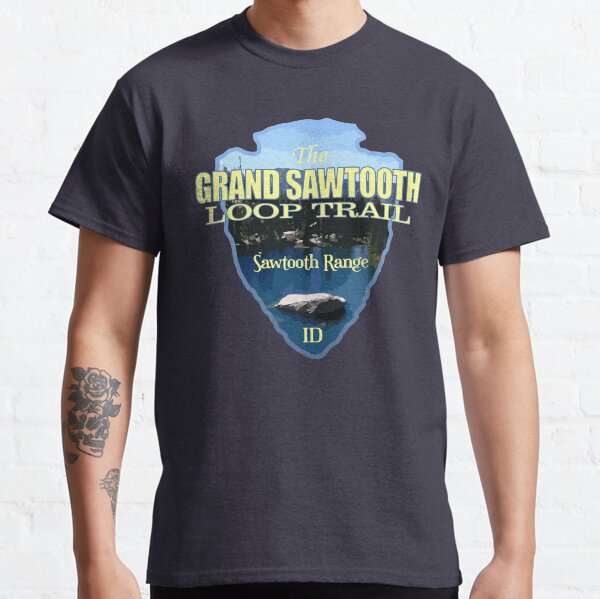 Grand Sawtooth Loop (arrowhead) Classic T-Shirt