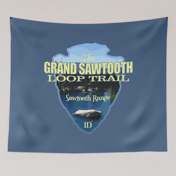 Item preview, Grand Sawtooth Loop (arrowhead) designed and sold by curranmorgan.