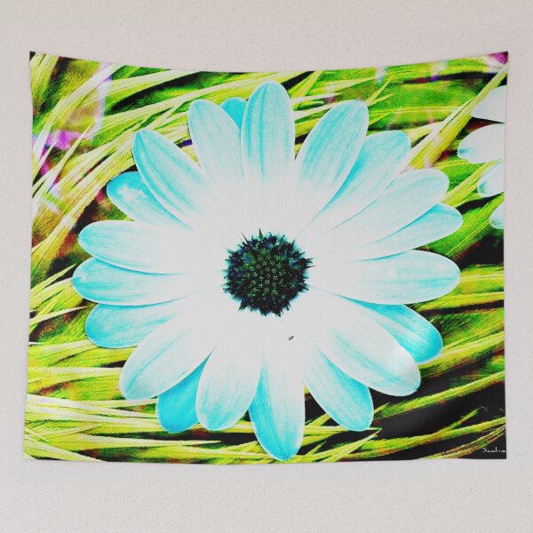 Item preview, Lagoon watercolor flower designed and sold by lescreasdegaia.