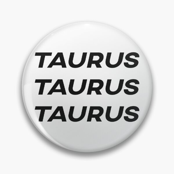 Item preview, Taurus Taurus Taurus Black Zodiac Sign Text designed and sold by Cefani Musk.