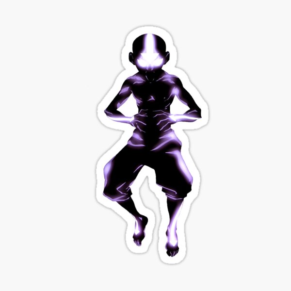 Vista previa del artículo con la obra «Aang Avatar State», diseñado y vendido por ZeroTaku.