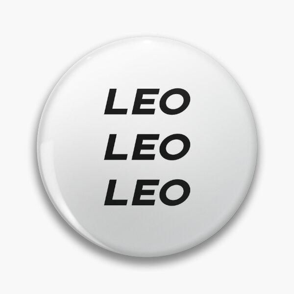 Item preview, Leo Leo Leo Black Zodiac Sign Text designed and sold by Cefani Musk.