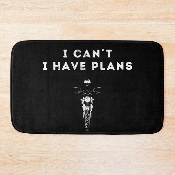 Item preview, I Can't I Have Plans Biker T-Shirt Gift designed and sold by NostalgicLatin.