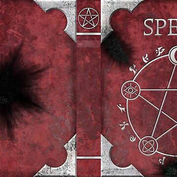 Artwork thumbnail, Spellbook Red by TadPatterson
