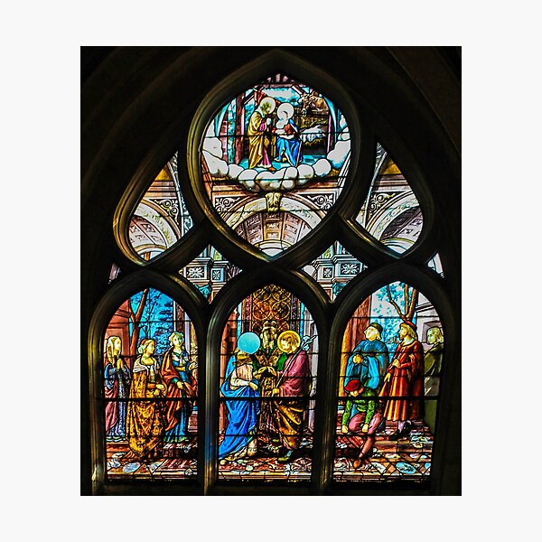 Stained Glass Photographic Print