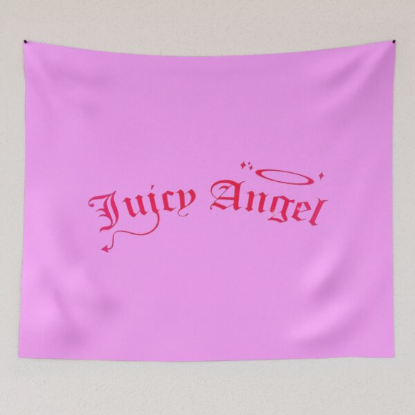 Item preview, juicy angel y2k text designed and sold by stickersbyro ☆.