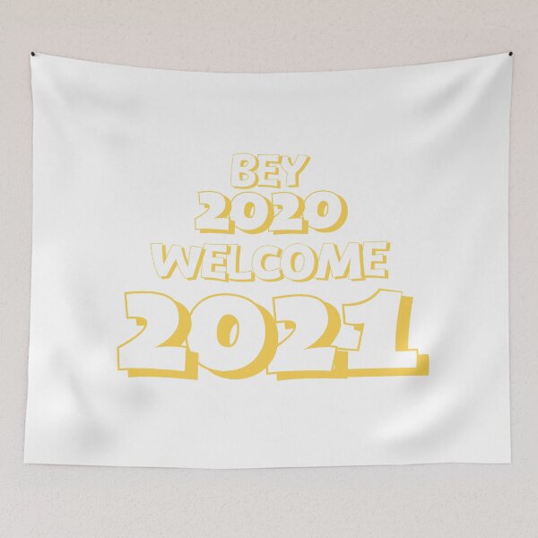 Item preview, Bye 2020 Welcome 2021 - Simple Text designed and sold by PandaSoul.