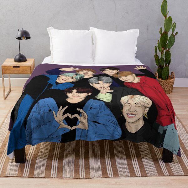 Item preview, BTS Fanart print designed and sold by Daniel Othesa.